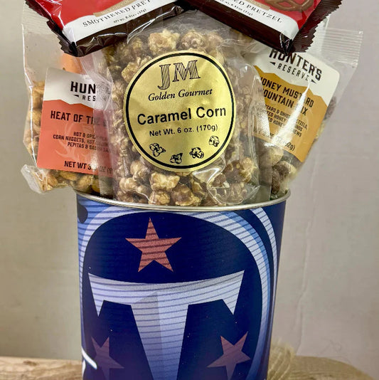 JGB Sports _ Tennessee Titans Gift Tin Basket - Made In America