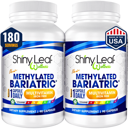 Shiny Leaf Methylated Bariatric Multivitamin Without Iron