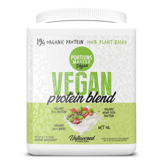 Portions Master Vegan Protein Blend Unflavored