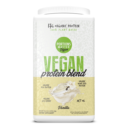Portions Master Vegan Protein Blend Vanilla