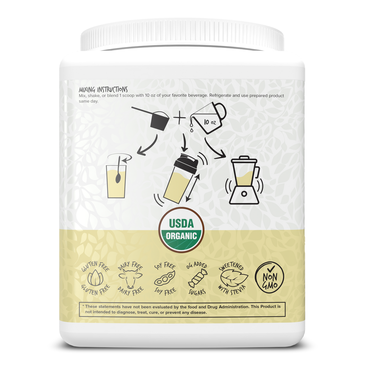 Portions Master Vegan Protein Blend Vanilla
