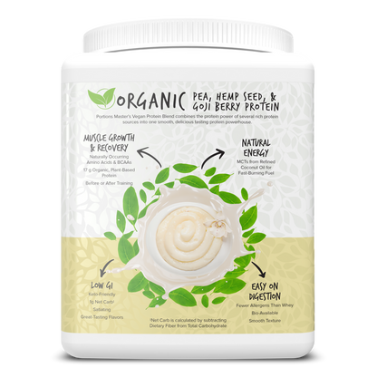 Portions Master Vegan Protein Blend Vanilla