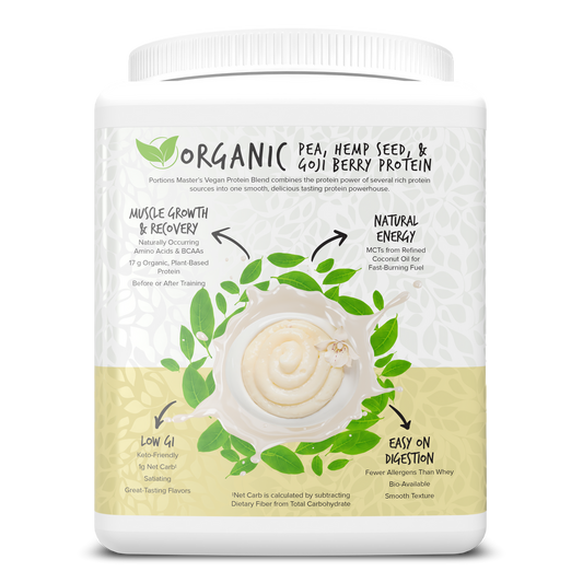 Portions Master Vegan Protein Blend Vanilla