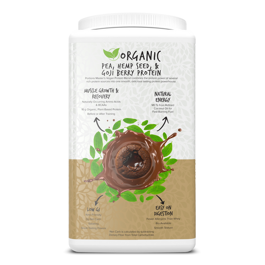 Portions Master Vegan Protein Blend Chocolate