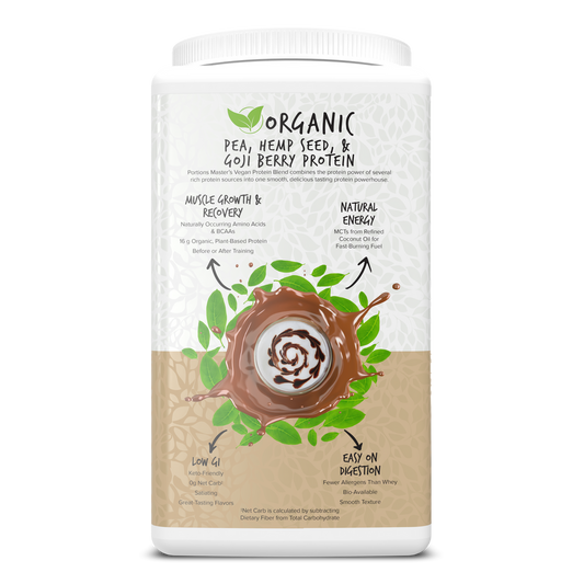 Portions Master Vegan Protein Blend Mocha