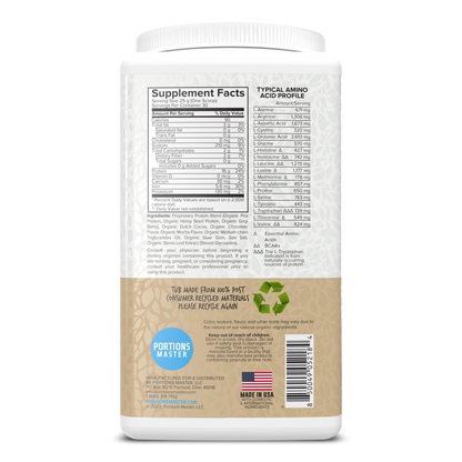 Portions Master Vegan Protein Blend Mocha