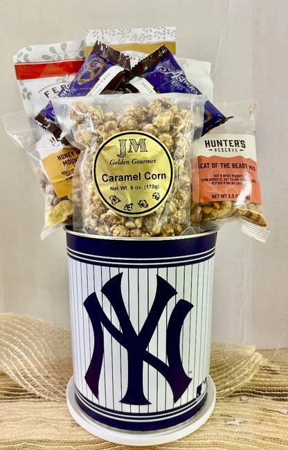 JGB Sports - New York Yankees Gift Tin Basket