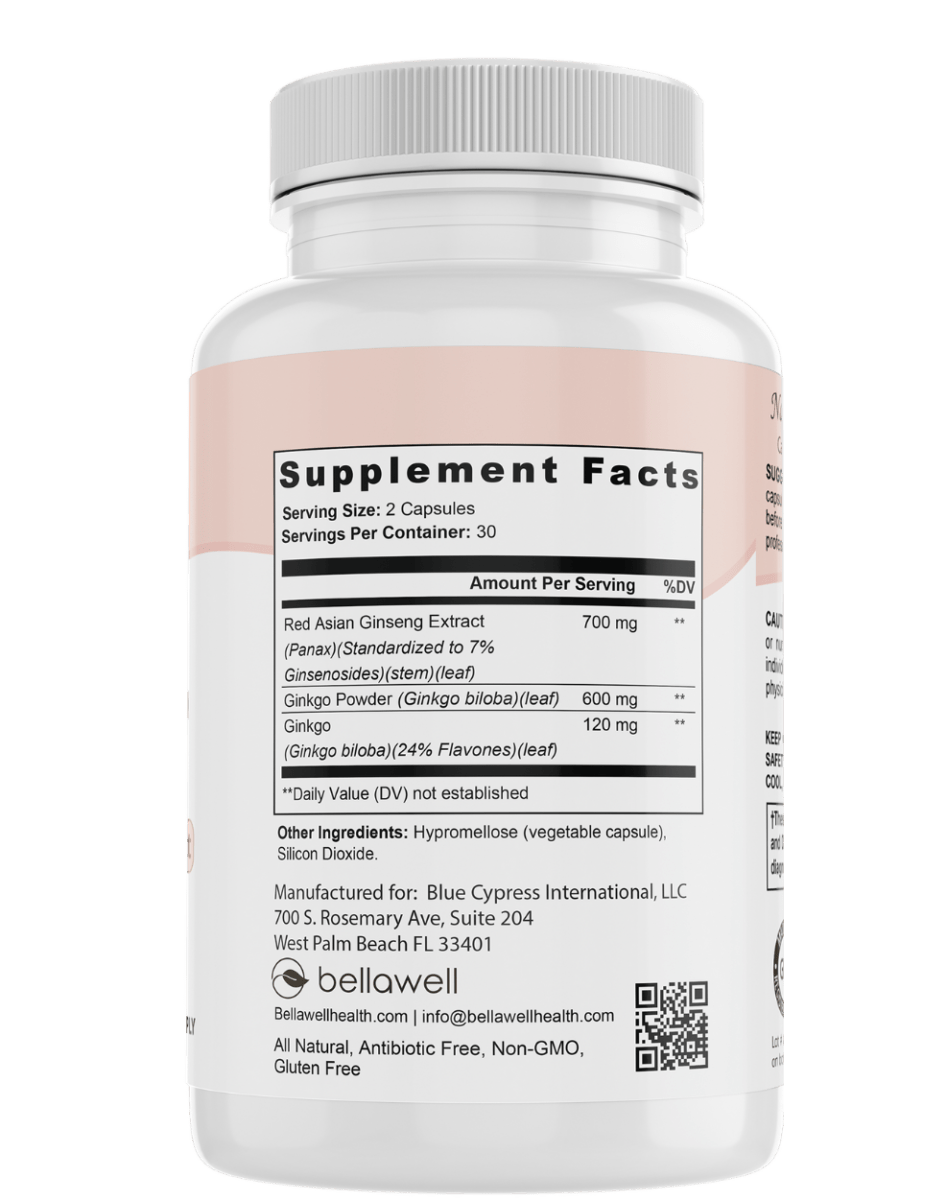 Ginkgo Biloba Formula by Bellawell