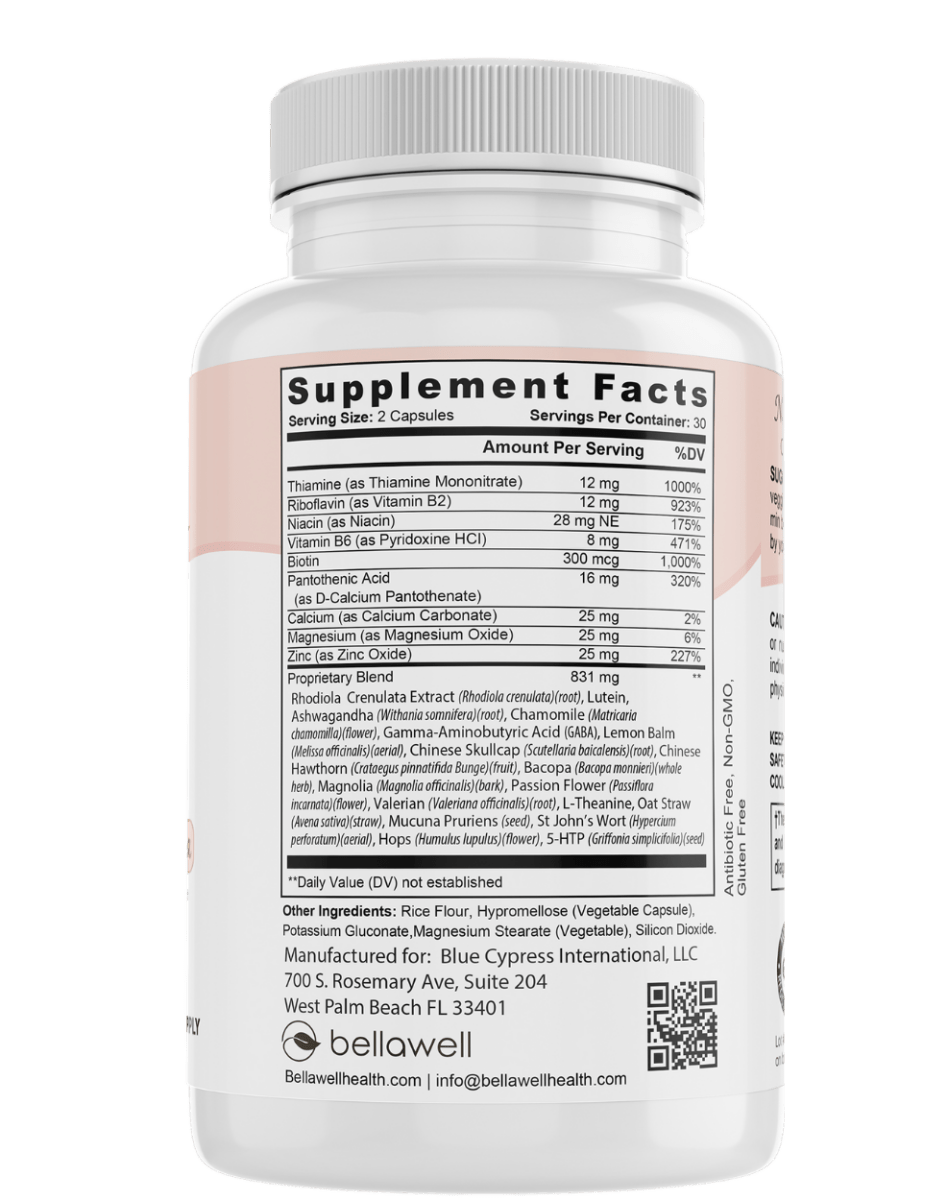 Advanced Stress Relief Formula by Bellawell