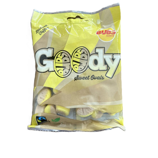 Bubs Goody Banana Toffee Candy (Sweden) – Vegan & Chewy Treat
