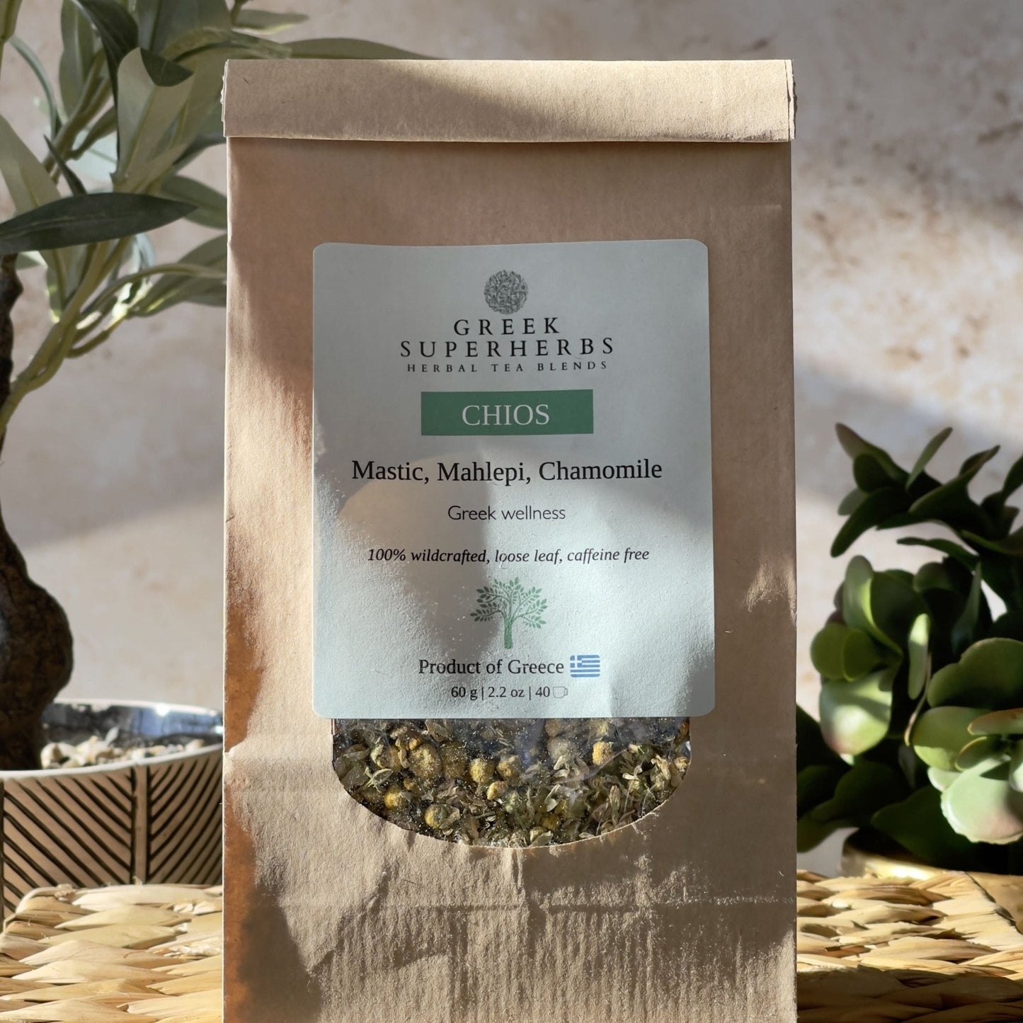 Chios Mastic Gum Tea