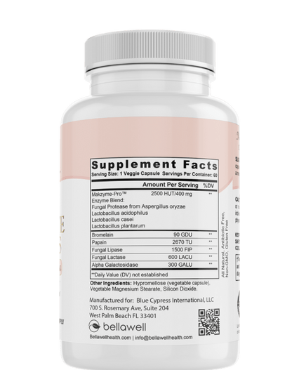 Digestive Enzymes: A Thoughtful Choice for Women's Wellness by Bellawell