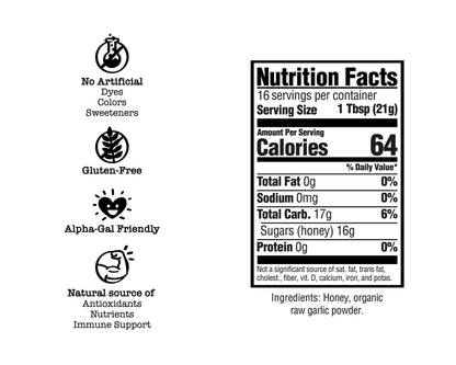 Garlic Honey Drizzler