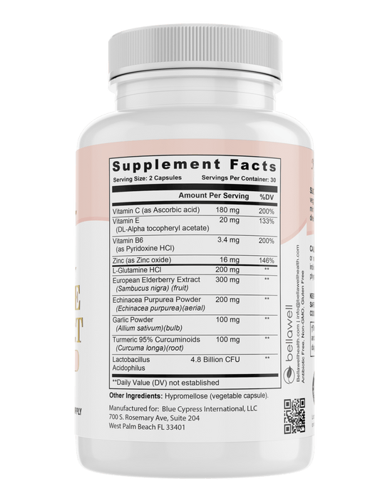 Emergency Immune Support – Daily Wellness with Probiotics by Bellawell