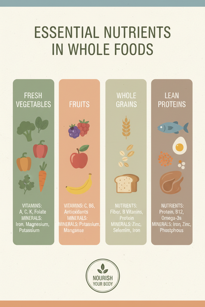 Essential Nutrients in Whole Foods