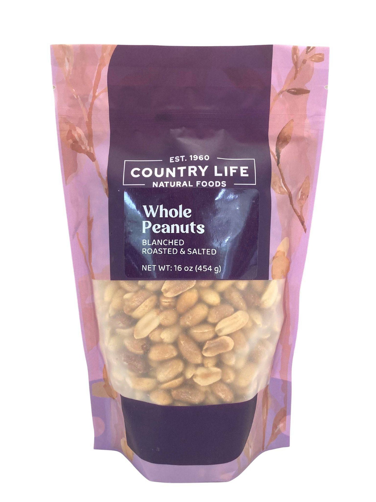 Peanuts, Whole, Blanched, Roasted, Salted