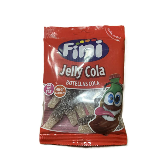 Fini Jelly Cola Gummies – Classic French Cola Taste 100g Pack (France)