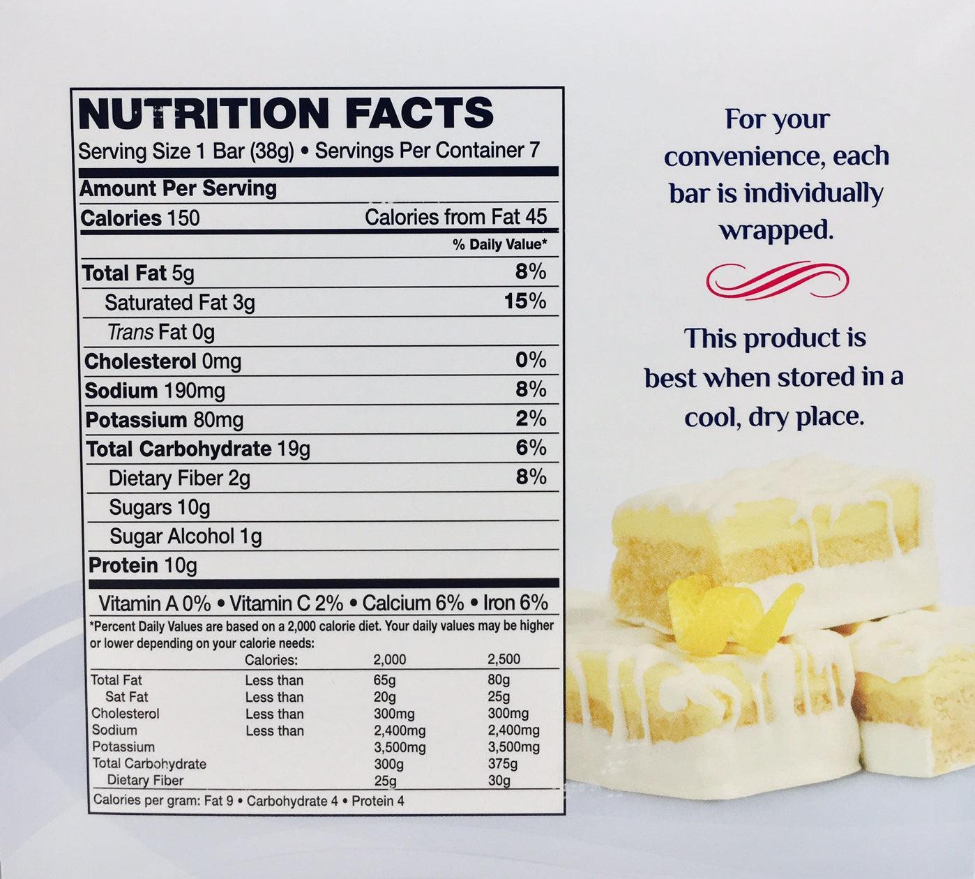 Frosted Lemon Meringue Bar