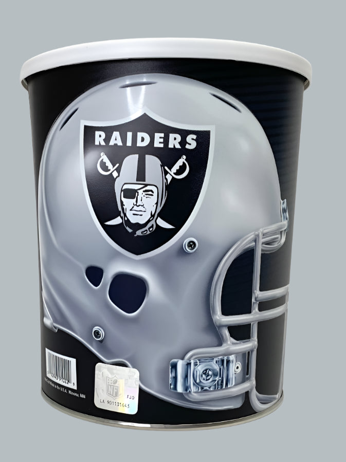 JGB Sports - Las Vegas Raiders Gift Tin Basket - Made in America