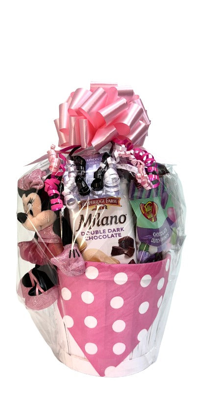 Minnie Mouse Gift Basket