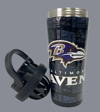 Wincraft - Baltimore Ravens 26oz 4D Ice Shaker - Clearance
