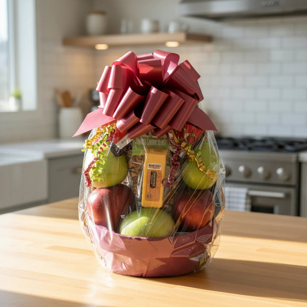 Mango, Fruit & Snack Gift Basket - Gourmet Treats