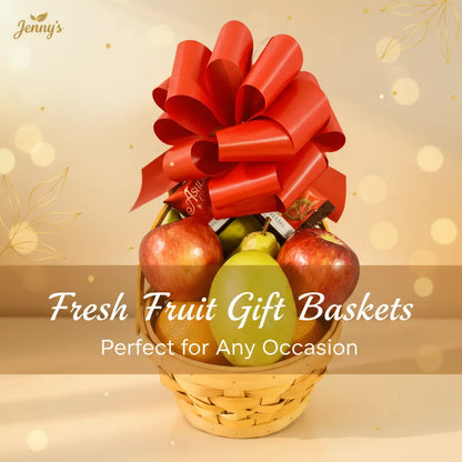 Fresh Fruit Gift Basket - Hand-Selected Fruit