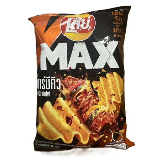Lay’s BBQ Prik Pon Fai – Spicy Thai BBQ Potato Chips 60 g (Thailand)