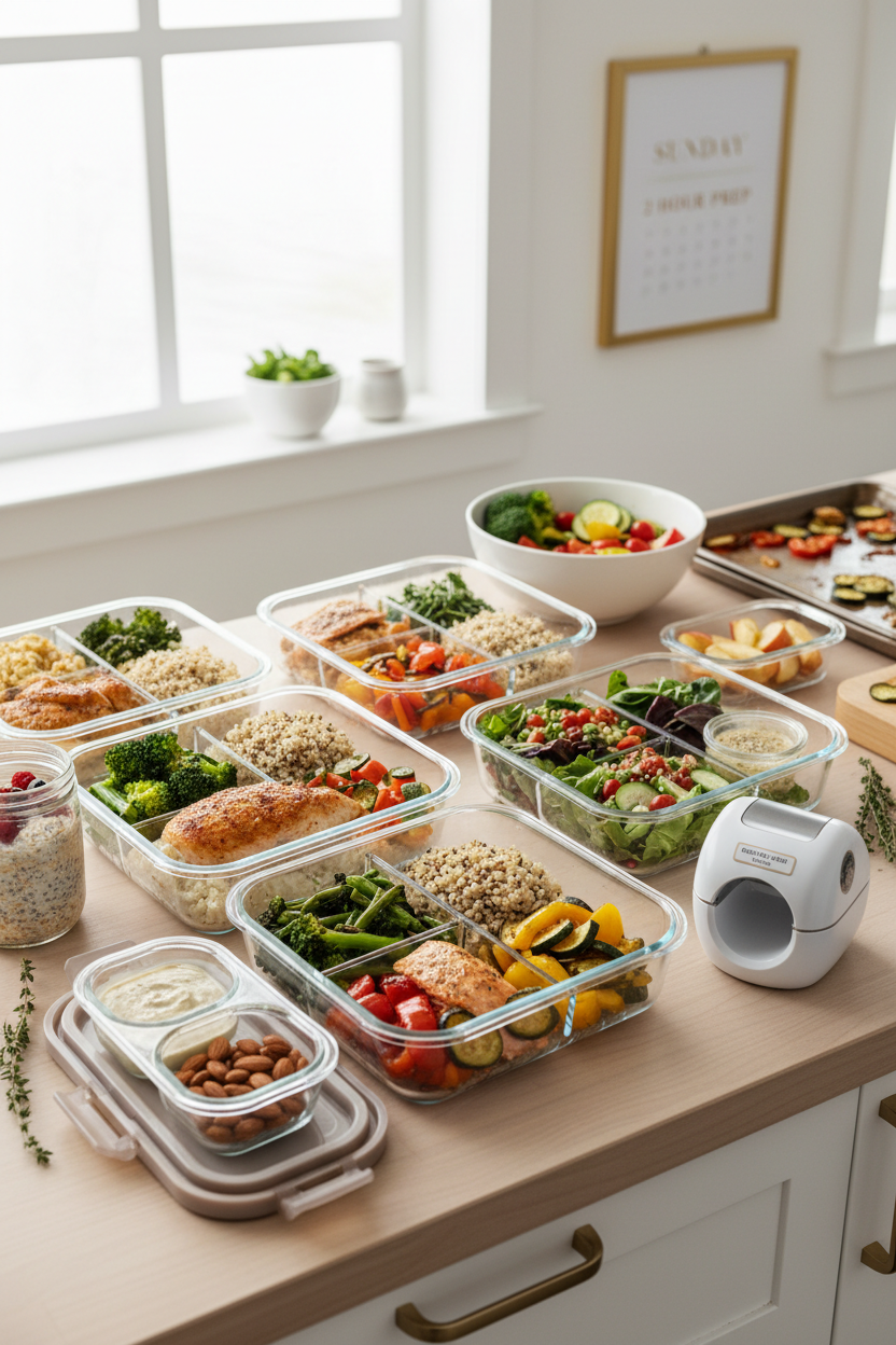 Meal Prep Mastery - Sunday Prep in 2 Hours