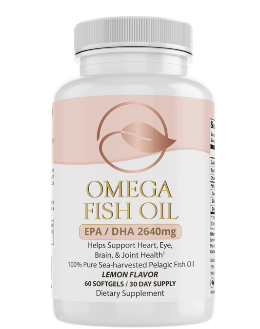 Omega Fish Oil -Omega-3 Fatty Acids by Bellawell