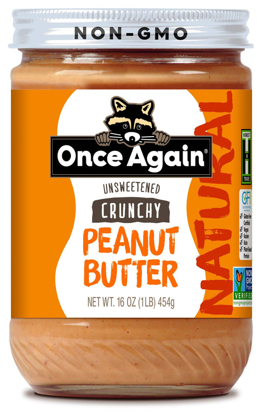 Organic Peanut Butter, Crunchy
