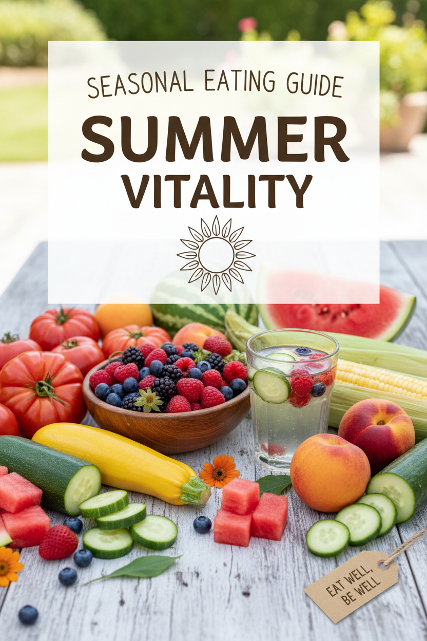 Seasonal Eating Guide - Summer Vitality