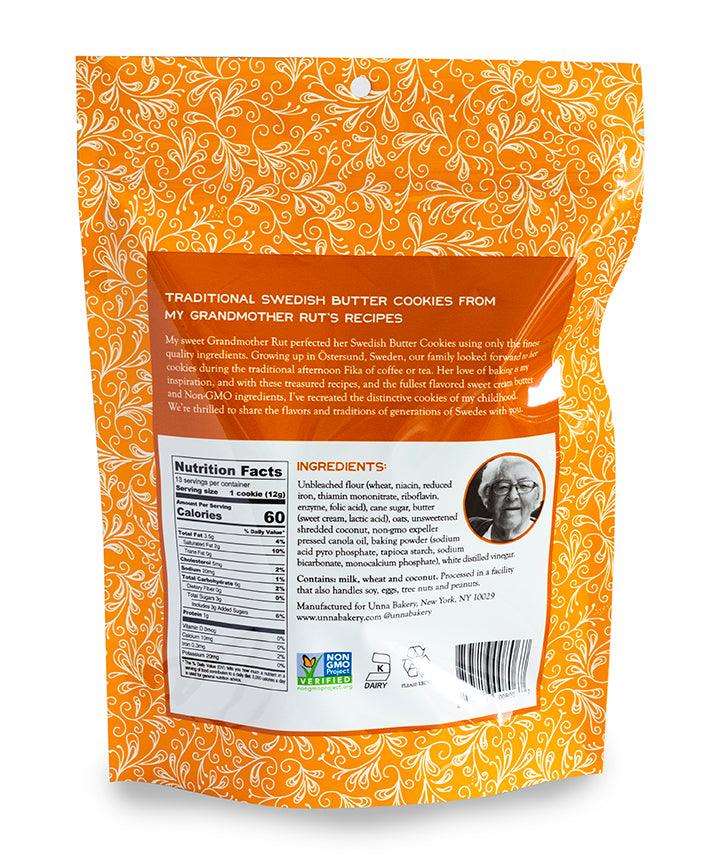 Coconut Oat Cookie - 5.5oz Bag (1 case - 6 units) - NutritionAdvice