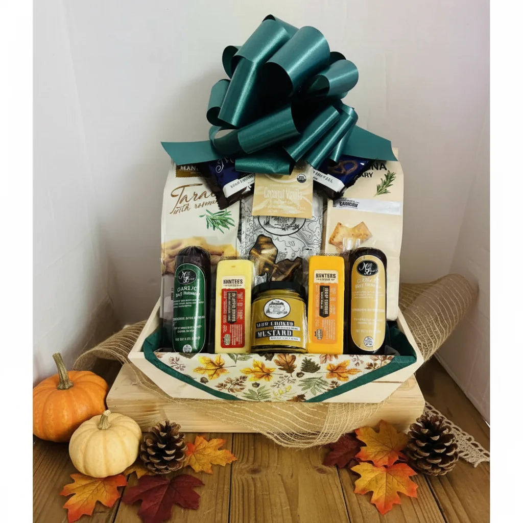 Italian Sausage & Cheese Gift Basket - Best Seller