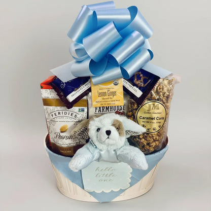 Jenny's Baby Boy Gift Basket - Large