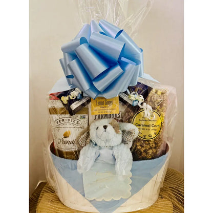 Jenny's Baby Boy Gift Basket - Large