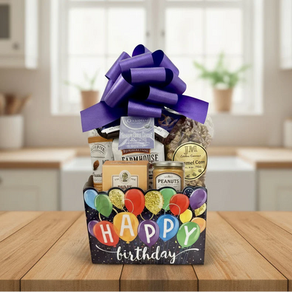 Large Happy Birthday Gift Box