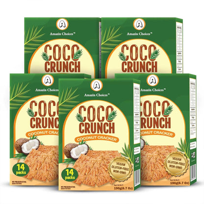 Amazin Choices COCO Crunch Coconut Crackers, 6.7 oz., 14 pk.