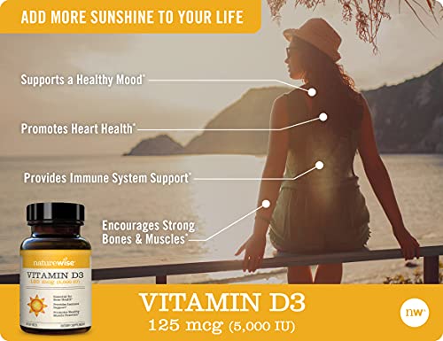 NatureWise Vitamin D3 5000iu (125 mcg) - NutritionAdvice