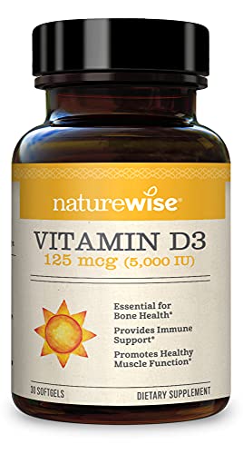 NatureWise Vitamin D3 5000iu (125 mcg) - NutritionAdvice