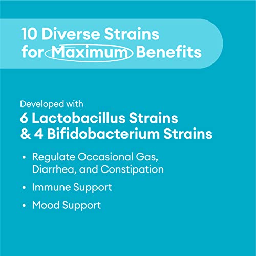 Physician's CHOICE Probiotics 60 Billion CFU - 10 Diverse Strains + Organic Prebiotic - Digestive & Gut Health - Supports Occasional Constipation, Diarrhea, Gas & Bloating - Probiotics For Women & Men - NutritionAdvice