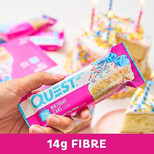 Quest Nutrition Birthday Cake Protein Bars - NutritionAdvice