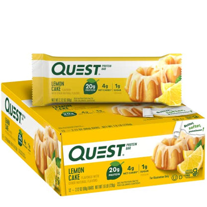 Quest Nutrition Birthday Cake Protein Bars - NutritionAdvice