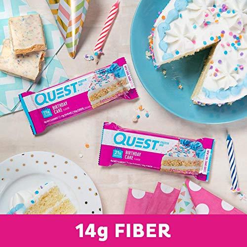 Quest Nutrition Birthday Cake Protein Bars - NutritionAdvice