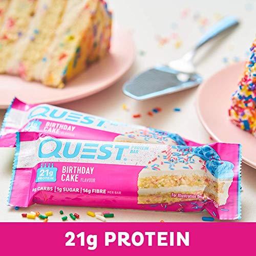 Quest Nutrition Birthday Cake Protein Bars - NutritionAdvice