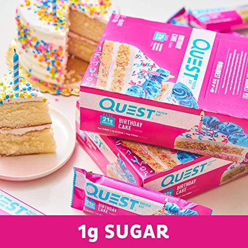 Quest Nutrition Birthday Cake Protein Bars - NutritionAdvice