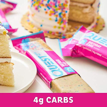 Quest Nutrition Birthday Cake Protein Bars - NutritionAdvice